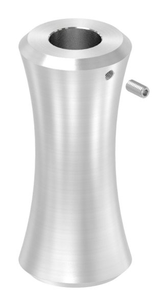 Zierhuelse 60x27 mm mit Bohrung 12-5 mm V2A-11-3482.4