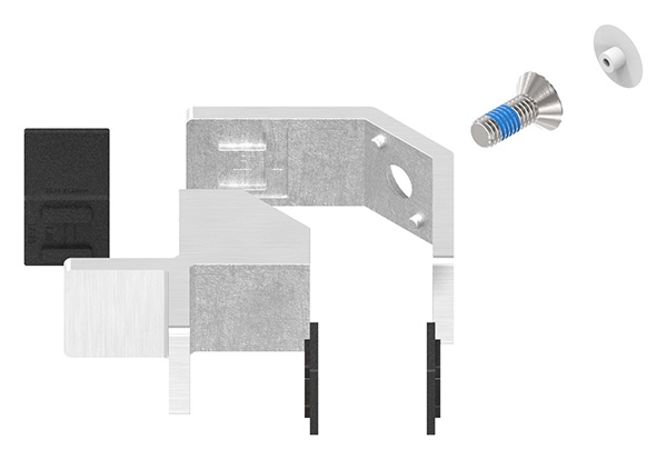 Glasausrichter - fuer Glas- 20-76-21-52 mm - V2A-12-4040.4