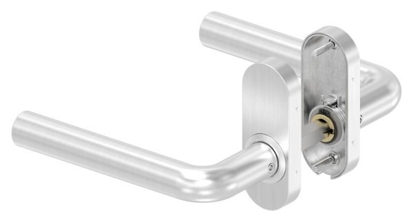 Tuerdrueckerpaar drehbar inklusive 8 mm Drueckerstift-11-3526.4