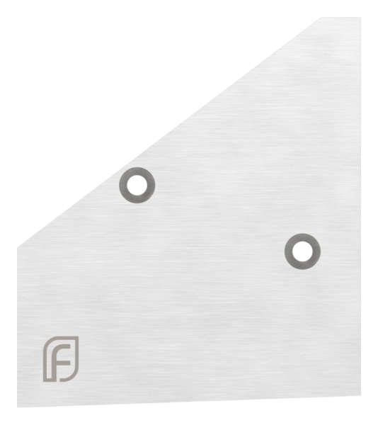 Endkappe rechts fuer eleganza canopy- E4-EV1-88-11VDE-EK-RE.ALU