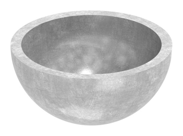 Halbhohlkugel Ø 30x2-0 mm V2A ungeschliffen-11-4082.4