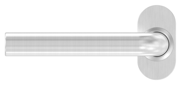 Tuerdruecker-Paar- ein Druecker feststehend- V2A - Rechts-88-11205-VA-F.R
