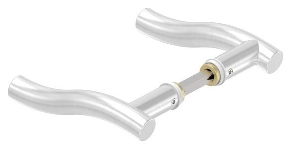 Tuerdrueckerpaar V2A inkl- Drueckerstift WAVE-11-3947.4