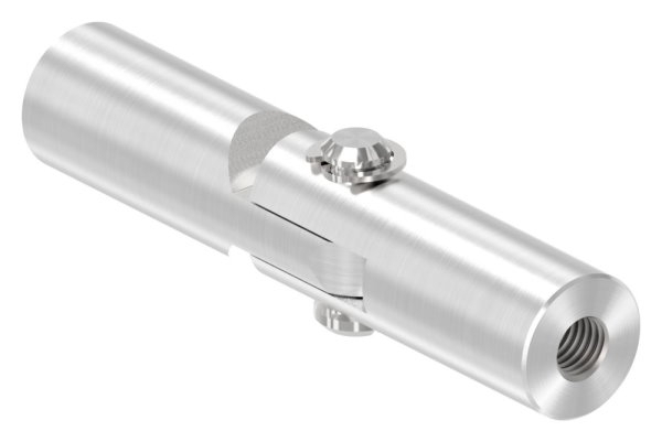 Gelenk zu Wandhalter Edelstahl V2A 2x M10 Gewinde geschliffen Korn 240-88-1150640-240-GL.WH