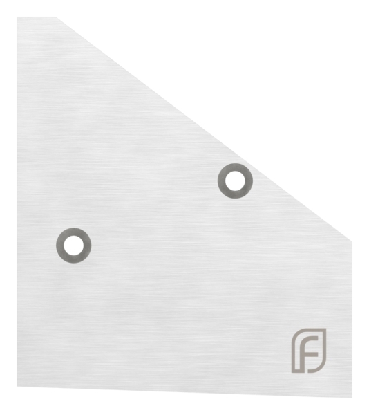 Endkappe Aluminium fuer eleganza canopy links eloxiert E4-EV1-88-11VDE-EK-LI.ALU