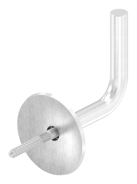 Handlaufhalter mit Ronde 70x5 mm zum Anschweissen V2A-11-2014.4