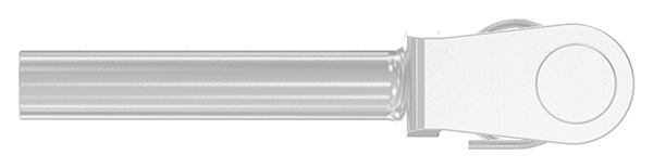 Gabelterminal Edelstahl V4A Innengewinde M5 Linksgewinde-88.11100057005