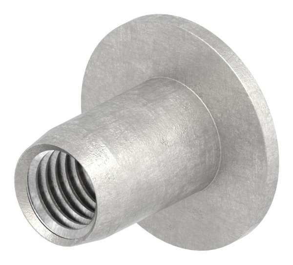 Huelsenmutter Edelstahl V2A M8 Flachkopf Innensechskant-88-1158383-240.8