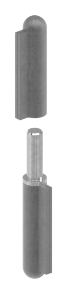 Anschweissband Stahl 2-teilig fester Zapfen Tragkraft 250 kg-88-11425.14