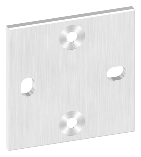 Ankerplatte- 100 x 100 x 6mm mit Fase- fuer DH-88-1150132-240Q.PL