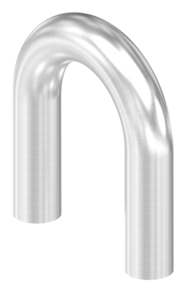 Bogen 180° zum Schweissen aus Rundrohr- Ø 48-3x2-6 mm V2A-11-3783.4