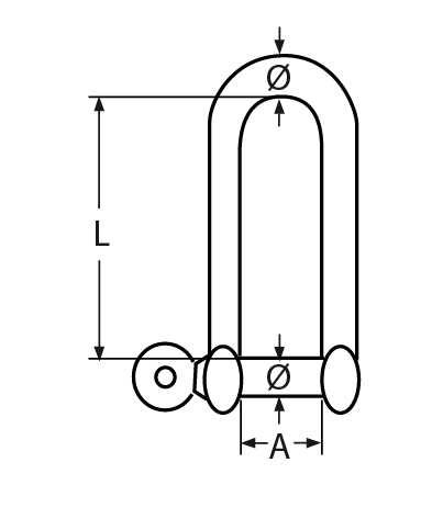 Rundschaekel lang Laenge- 23 - 87 mm V4A - Verkauf in VPEs-66-64-411.8259