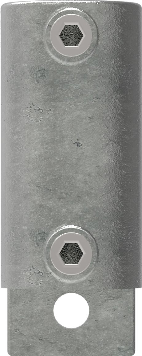 Rohrverbinder - Wandhalter Platte vertikal - 144B34 - 33-7 mm - 1- - Feuerverzinkt u. Elektrogalvanisiert-144B34
