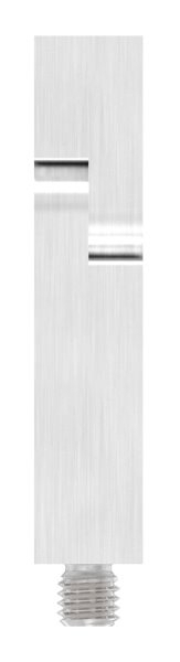 Vierkant Edelstahl Traegerstift Ø 14x14 mm mit Gelenk- Aussen- und Innengewinde V2A-12-2166.4