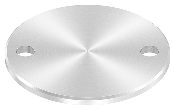Ankerplatte Ø 120 x 6 mm mit 2 Bohrungen á Ø 13 mm V2A-11-2262RF.4