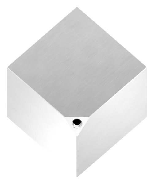 Wuerfel 80x80 mm mit Gewinde M8 V2A-11-2593.4