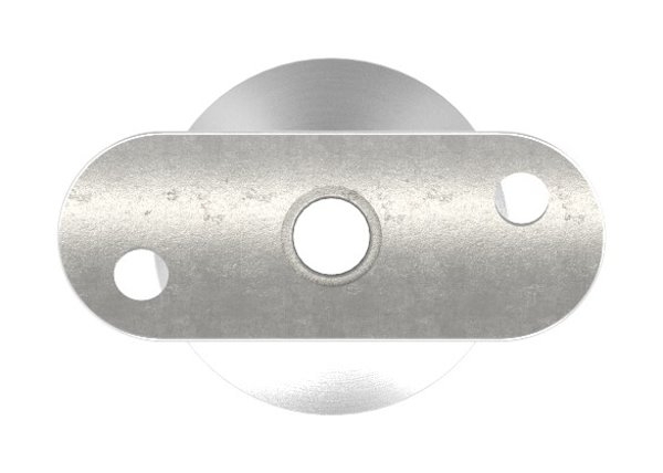 Rohrabschlussstopfen V4A fuer Rohr Ø 42-4 mm Stift Ø 14 mm LED Handlauf-88-1160421-V4A.LED