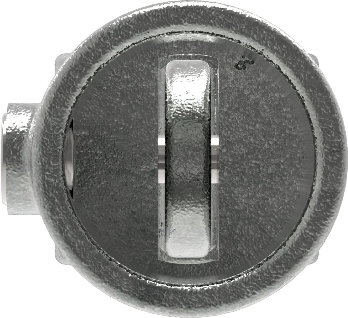 Rohrverbinder Gelenkstueck einfach Ø 17-2 mm -3-8- - Temperguss verzinkt - 173S17-173S17