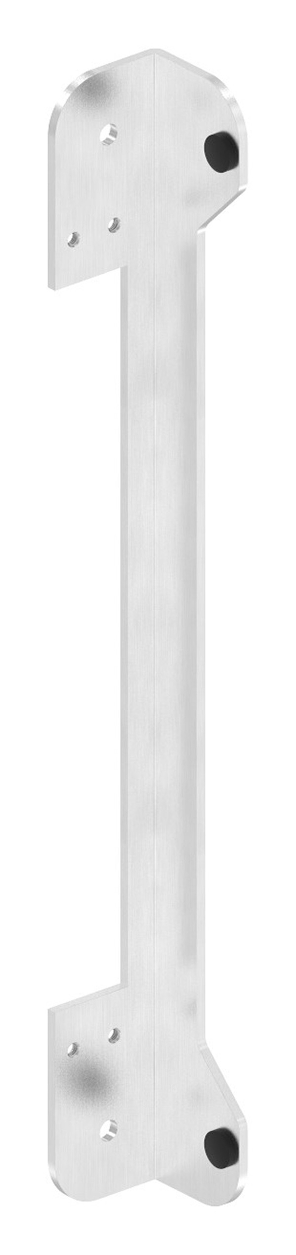 Anschlagsblech mit Gummipuffer aus Edelstahl-88-1159116.240