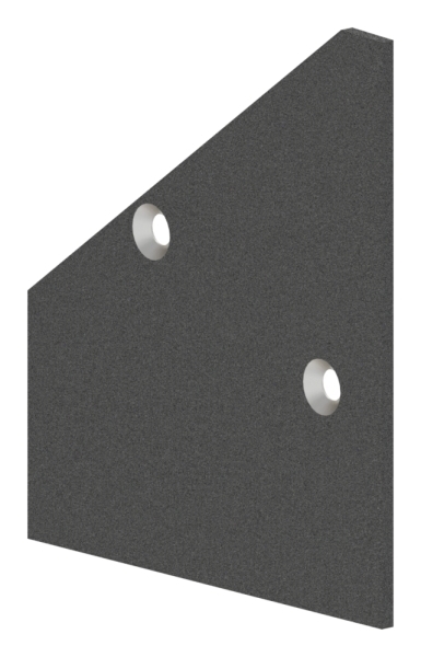 Endkappe Aluminium fuer Vordachprofil eleganza canopy rechts DB703-88-11VDE-EK-RE.DB703