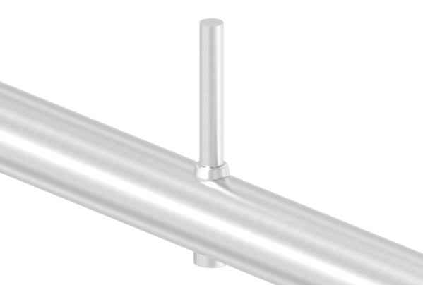 Ausgleichsstueck Edelstahl V2A fuer Rohr Ø 33-7 mm- Ø 18 mm- mit gesenkter Bohrung 7 mm-88-1151341-240.33