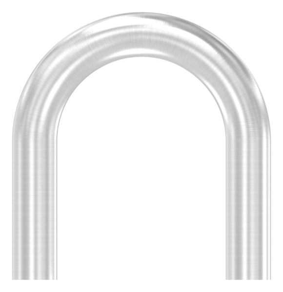 Bogen 180° zum Schweissen aus Rundrohr- Ø 42-4x2-6 mm V2A-11-3782.4