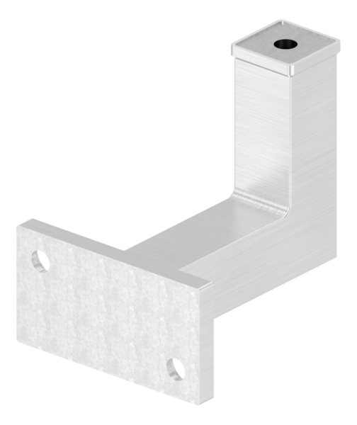Handlaufhalter zum Anschweissen-Aufschrauben -flach- V2A-11-2039.4