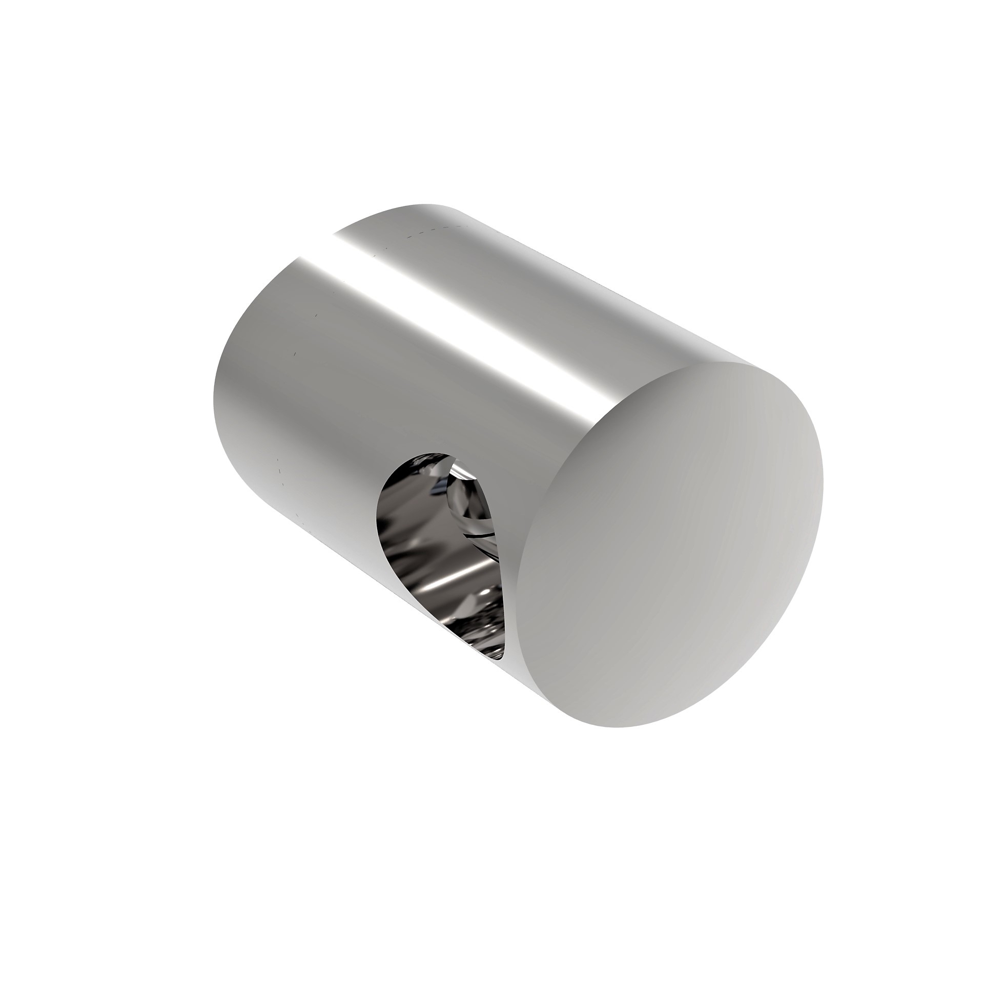 Querstabendhalter Edelstahl AISI 304 fuer d12 Stab- Pfosten D42-4 Glanz-89-11A0830042L-A.4