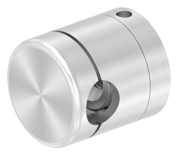 BRENK-fix® Grundhalter fuer Staebe Ø 12mm- V2A-88-11BR-R12M8.V2A