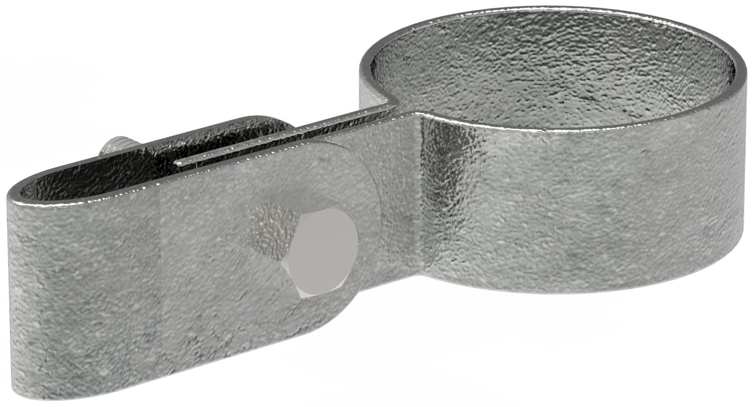 Rohrverbinder - Gitterhalter einfach - 170A27 - 26-9 mm - 3-4- - Feuerverzinkt u. Elektrogalvanisiert-170A27
