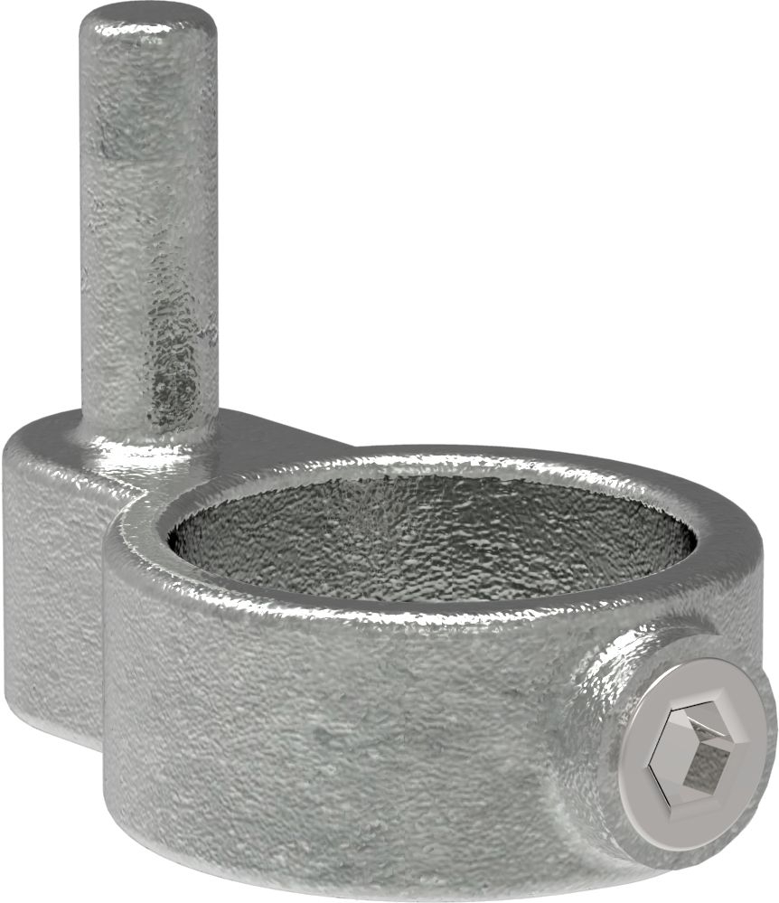 Rohrverbinder Stellringzapfen Ø 42-4 mm -1 1-4- - Temperguss verzinkt - 140C42-140C42