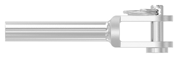 Gabelterminal Edelstahl V4A Innengewinde M5 Linksgewinde-88.11100057005