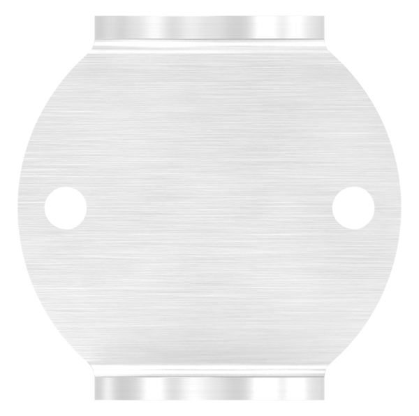 Wandbefestigung Ø 100 mm fuer Gelaenderpfosten Ø 33-7 mm - V2A-11-3061.4