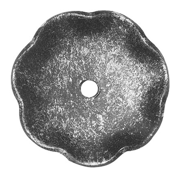 Rosette - Zierteil -  Ø 50x2 mm - Stahl -Roh- S235JR-30-2620.8