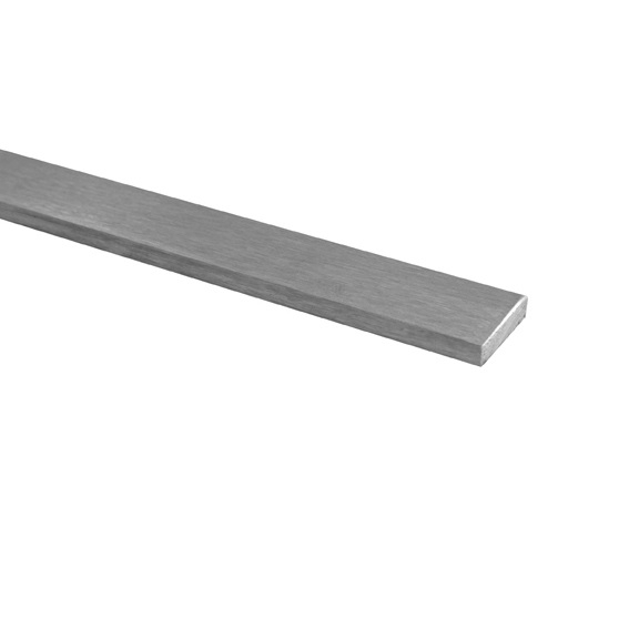 Edelstahl Flachstab Edelstahl AISI 304 15 x 5 mm Laenge 4000 mm Rohzustand-89-11A15X54000-A.4