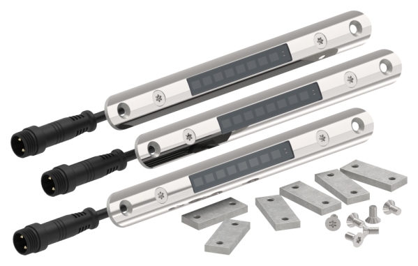 LED-Modul-Set fuer Rundrohre 42-4 - 48-3mm- 4000K-88-11LED-M.4000K