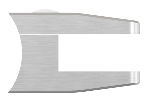 Glasklemme 55x65x37-5 mm AbZ fuer Anschluss Ø 60-3 mm V2A-10-3260ABZ.4
