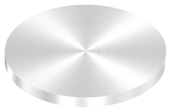 Ronde - Masse- Ø 80x6 mm - mit Rundschliff - V2A-11-2241R.4