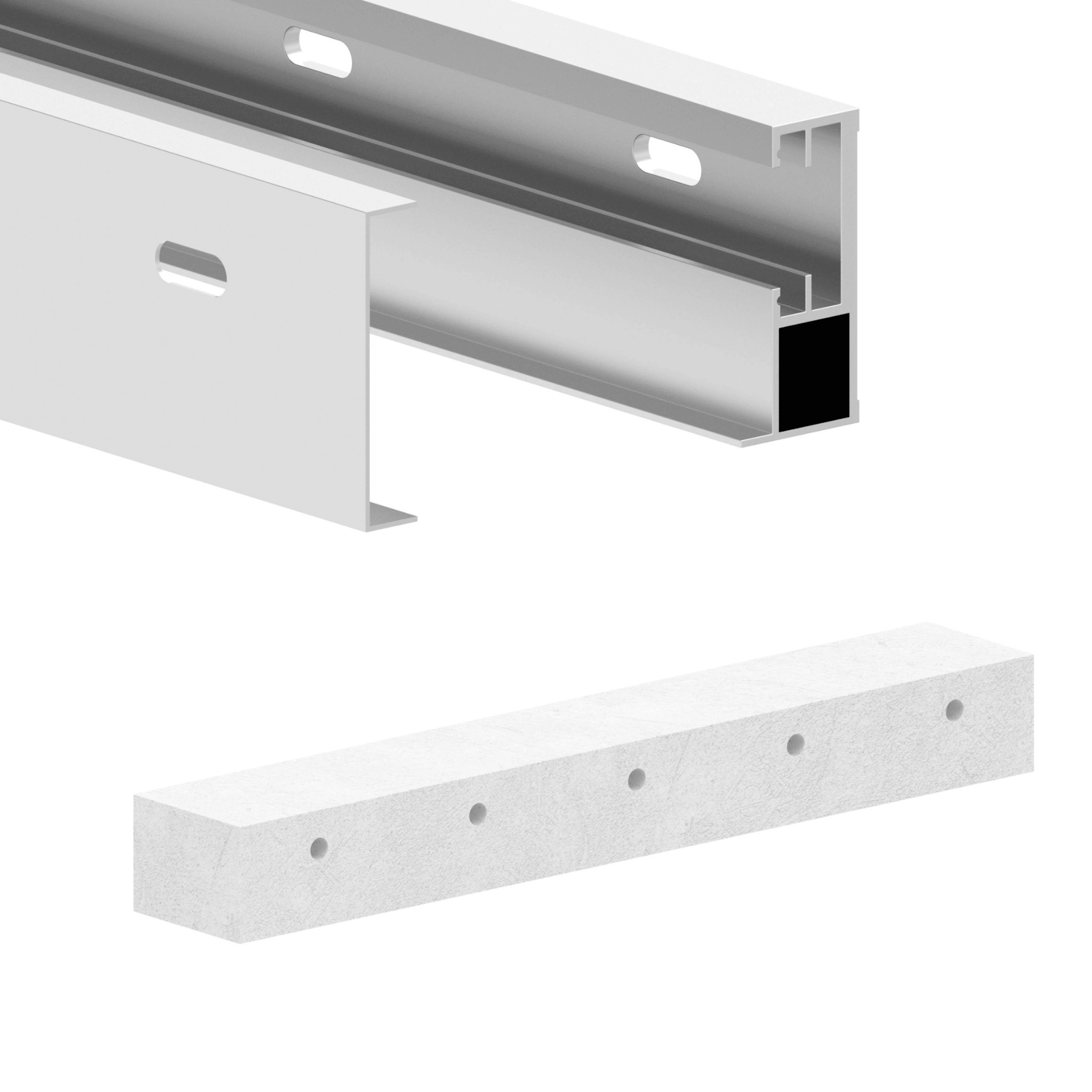 Self-supporting canopy insulation system