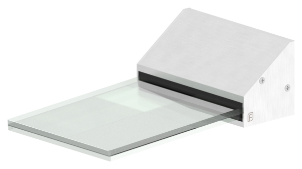 Promobox Vordachprofil eleganza canopy- L=250mm- E4-EV1- inkl- Glas-88-11VDE.PROMO