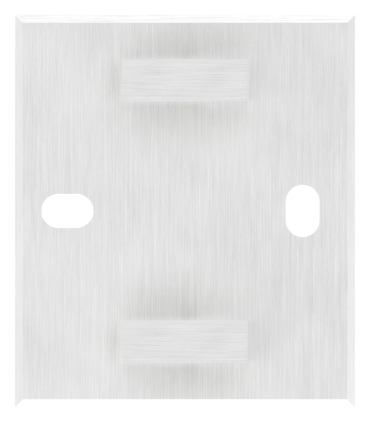 Wandbefestigung fuer Gelaenderpfosten 40x40 mm - V2A-11-3063.4