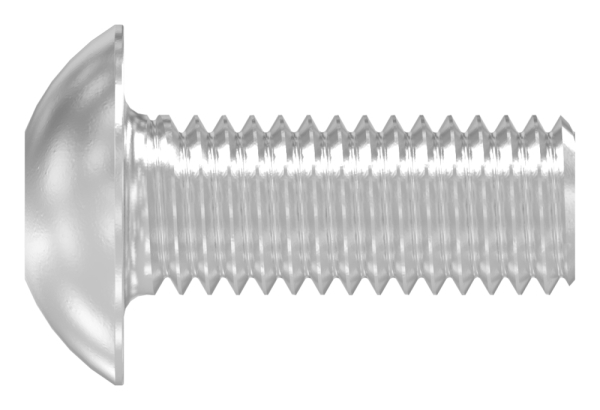 Rundkopfschraube V2A M8x20 Innensechskant DIN 7380-1-88-1158347-240.20