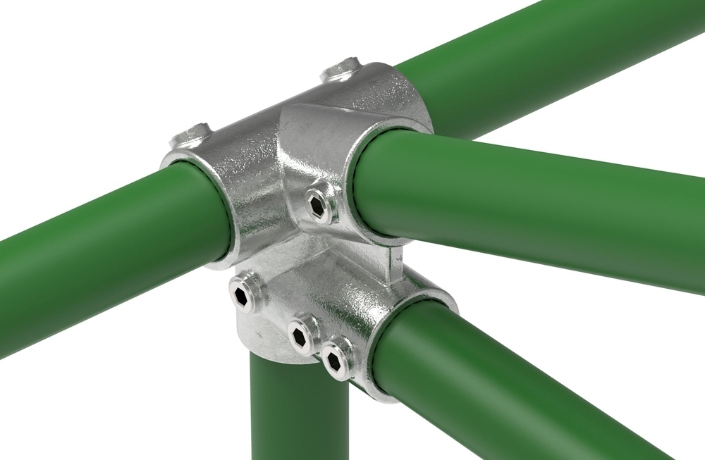 Rohrverbinder - Traufenstueck 27-5° - 185A27 - 26-9 mm - 3-4- - Feuerverzinkt u. Elektrogalvanisiert-185A27