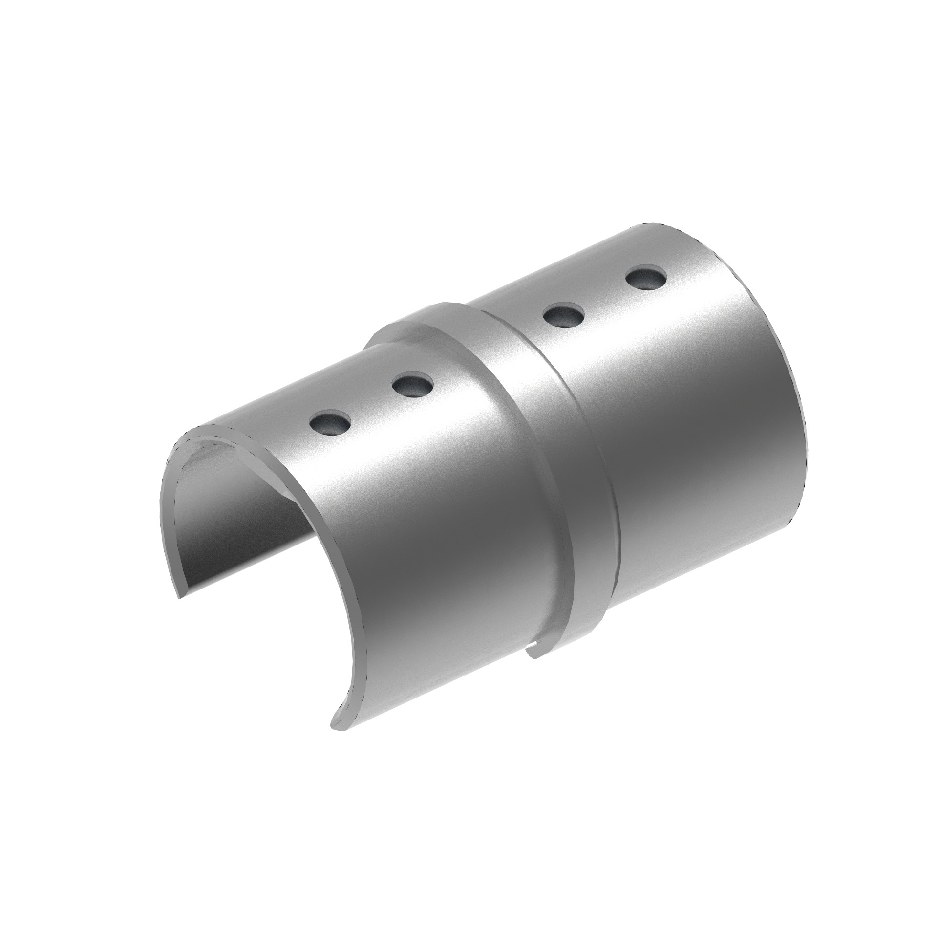 Nutrohrverbinder Edelstahl AISI 304 D 42-4x1-5 Schliff fuer Glas-89-11A6790042-A.4