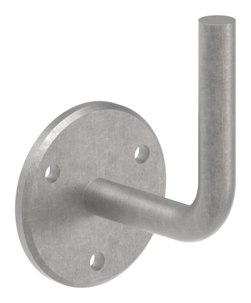 Handlaufhalter - mit Ronde 70x6 mm - zum Anschweissen - Stahl S235JR- roh-30-1402.8