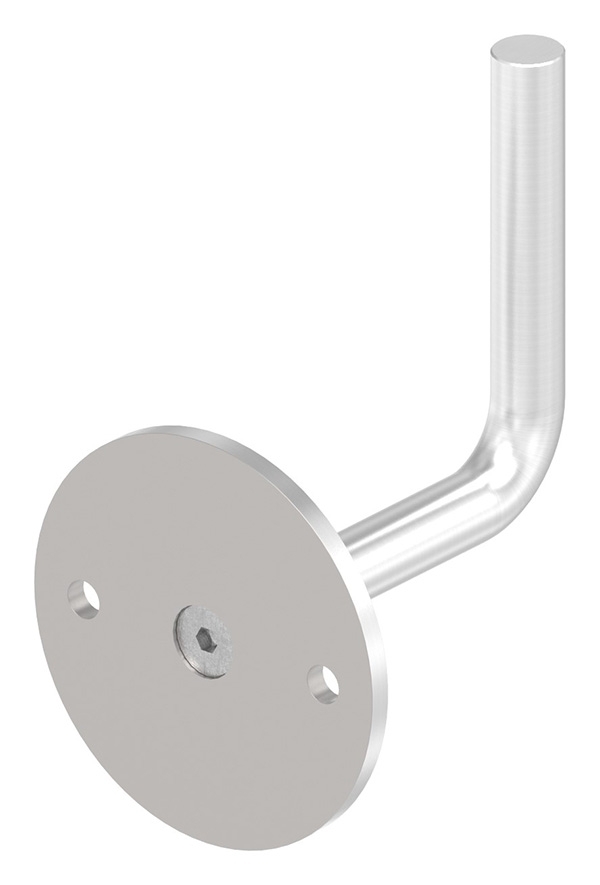 Handlaufhalter V4A Ronde Ø70x4 mm Buegel Ø12 mm WA 79 mm zum Anschweissen- verschraubt-11-2010.1