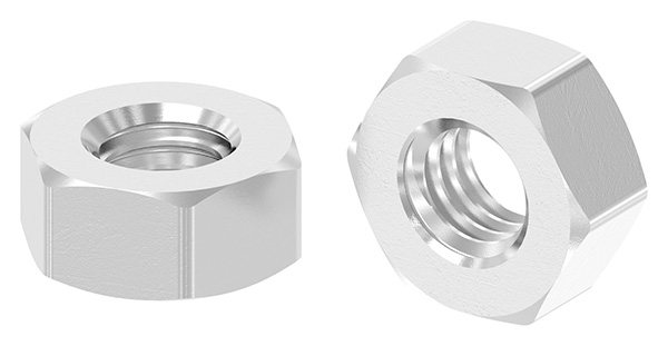 Sechskantmutter - Linksgewinde - Gewinde M4 bis M10 - DIN 934- A2 - V2A-11.2855