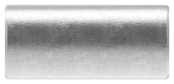 Rohrverbinder V2A Ø 33-7x2-0 mm L 65 mm ohne Mittelsteg-11-3361.4