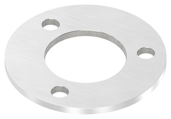 Ankerplatte Masse- 120x6 mm Laengsschliff und Mittelbohrung V2A-11-2269.4
