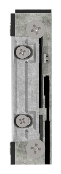 Elektrischer Tueroeffner mit Entriegelung Arretierung DIN-L-R 10-24 V AC-DC-88-11118.WAE